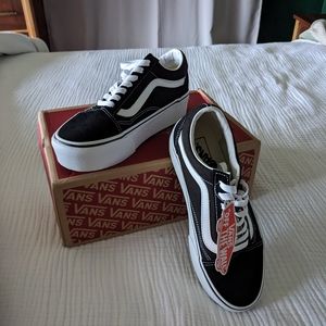 NIB Vans Old Skool Stackforms 7.5